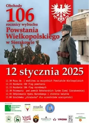 Obchody 106 rocznicy wybuchu Powstania Wielkopolskiego w Sierakowiei