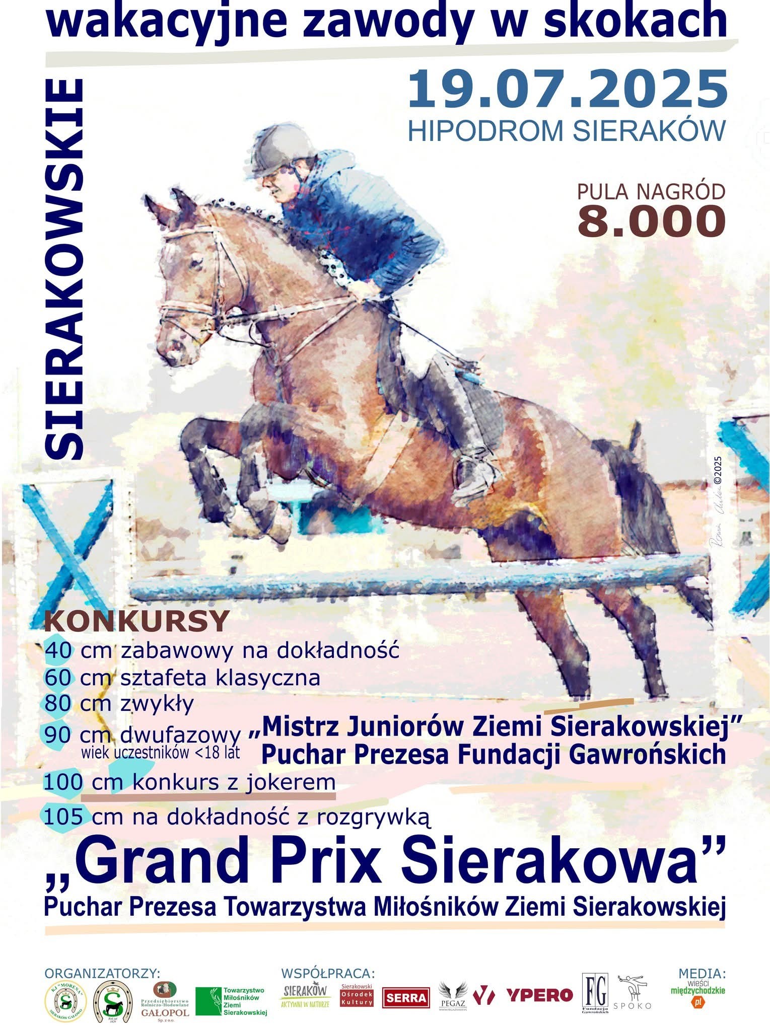 Sierakowskie wakacyjne zawody w&nbsp;skokach